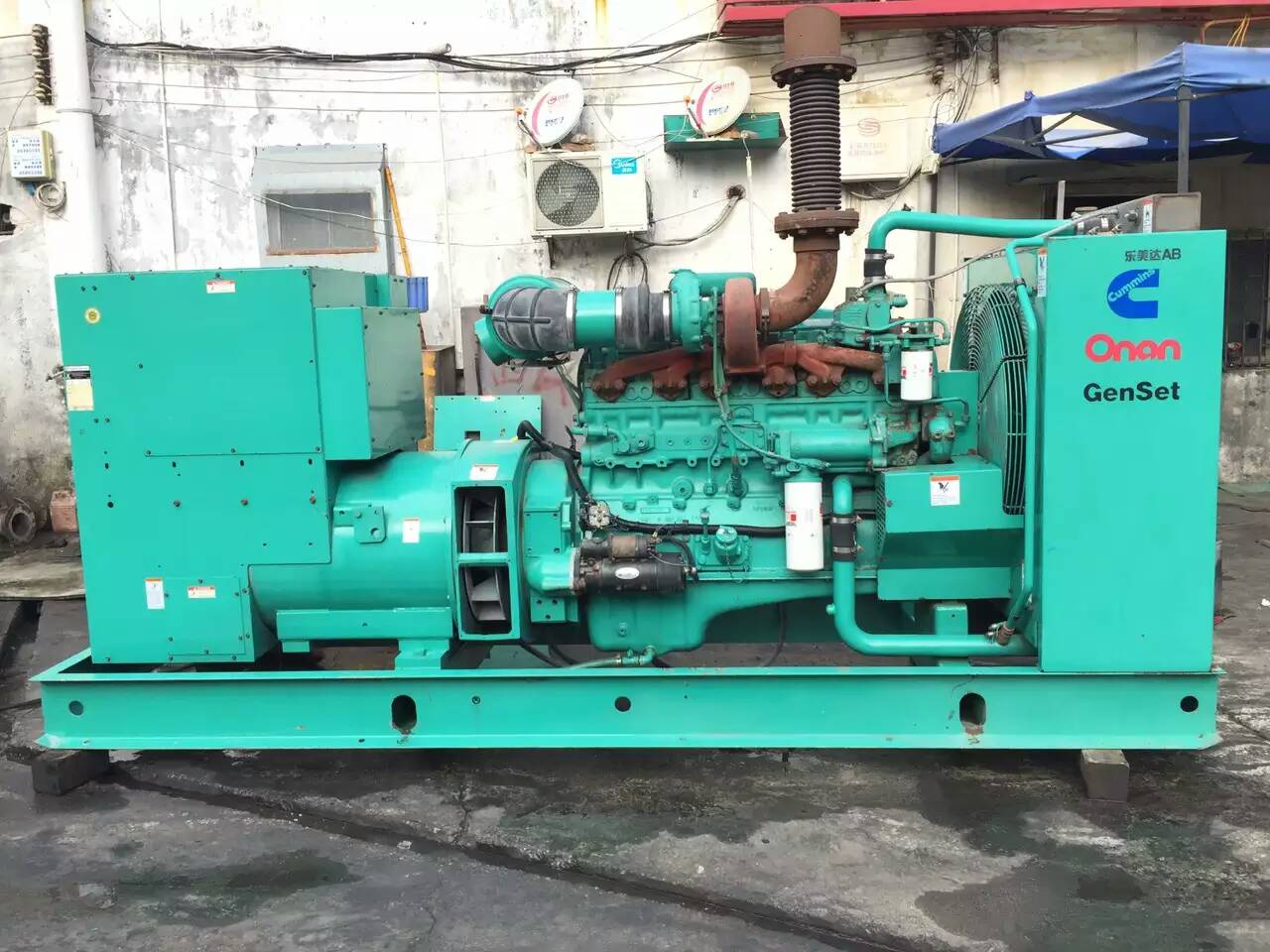 索县租赁发电机-柴油发电机不正常冒烟的原因